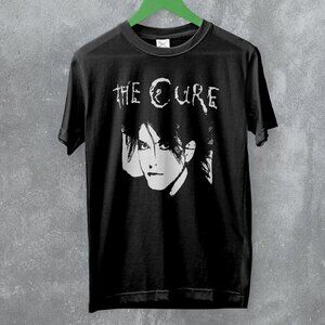 The Cure Robert Smith Gothic Rock Band Music Graphic Fan Art T-Shirt 81
